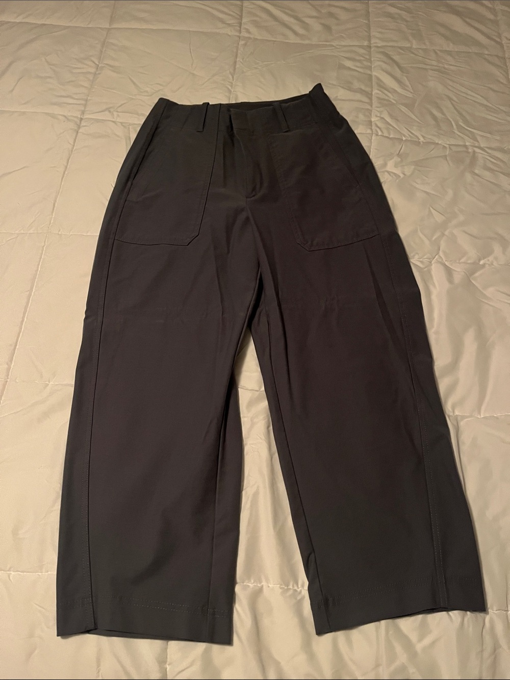 Athleta Skyline Barrel Utility pant -slate grey